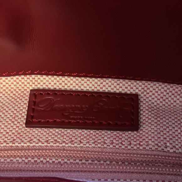 Dooney Burke bag.  Zip top, fold over. Excellent condition - Picture 6 of 6